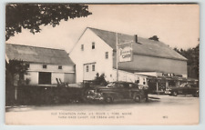 Postcard RPPC Old Thompson Farm in York, ME. with Ice Cream Stand picture