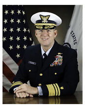 United States Coast Guard Admiral Robert C. Parker 8x10 Photo On 8.5