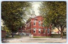 1909 DOVER DELAWARE HIGH SCHOOL SCOTT'S PHARMACY ANTIQUE POSTCARD picture