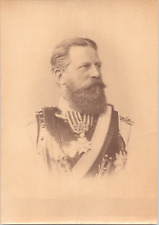German Emperor Frederick III, Vintage Print, ca.1880 Frederick III (in picture