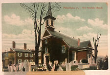 Vintage Postcard-Old Swedish Church, Philadelphia, Pa. Made in Germany picture