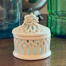 Vintage Porcelain Favor Jar, Bomboniera, from Catania Italy picture
