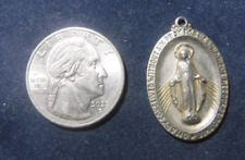 Vintage Silver Filled Miraculous Medal picture