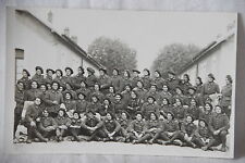 CPA Postcard Photo Military Regiment Uniforms Non Identified picture