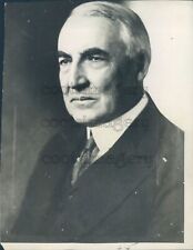 1923 Press Photo President Warren Harding 1920s picture