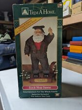 Sock Hop Santa Vintage Collectible Christmas  Santa Claus picture