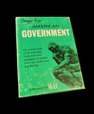 Vis-Ed Compact Facts American Government Card Set Vintage 1963 picture