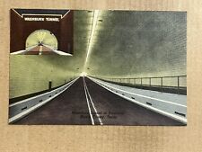 Postcard Washburn Tunnel Pasadena TX Texas Galena Park Houston Ship Channel picture
