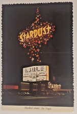 Vintage Postcard Stardust Hotel on Las Vegas Nevada Strip Lido Sign Casino picture