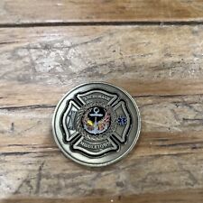 Anchorage Middletown Fire & EMS Firefighter Medal Coin Collections picture