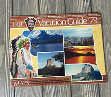 Vintage 1979 Vacation Guide Montana Wyoming North Dakota South Dakota Maps picture
