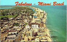 Aerial View of Miami Beach Florida 1968 picture