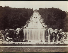 Michele Amodio, Italy, Caserta, Waterfall, Atthenon turned into a deer, vintage picture