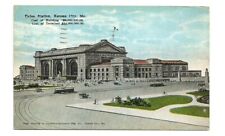 Union Station Kansas City MO Postcard c1915 Missouri Vintage picture