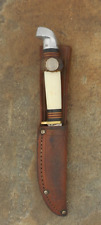 WESTERN BOULDER COLO. PAT'D MADE IN U.S.A. 1931-50 BIRD & TROUT KNIFE picture