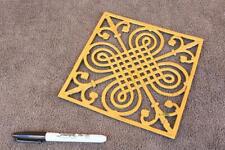 Trivet brass geometric unusual pattern moorish perhaps elegant timeless gift ZE picture