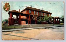 c1909 Y. M. C. A. Building St Augustine Florida ANTIQUE Postcard 1715 picture