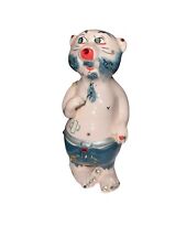Vintage Rare Kreiss Psycho Ceramic Figurine Hobo Bum 6.5” Tall picture