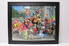 Vntg 1982 Walt Disney Photo Print Mickey and Minnie Pose with All Their Friends picture