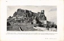 CPA AK Polignac - near Le PUY-en-VELAY - view of the Chateau-Fort (636094) picture