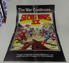 1985 Secret Wars II The War Continues.... Marvel 22
