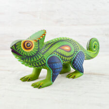 Chameleon Alebrije INGENUOS Oaxacan Wood Carving A2483 | Magia Mexica picture