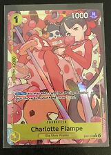 One Piece Card Game - Charlotte Flampe Alternate Art Rare EB01-056 TCG English picture