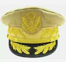 NEW US General Douglas MacArthur's Uniform Khaki Hat all SIZE Reproduction CAP picture