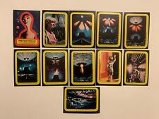 1978 Topps CLOSE ENCOUNTERS OF THE THIRD KIND Sticker set (11) Nrmt picture