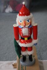 Vintage 1980s Erzgebirge Expertic Santa Claus Nutcracker Made in Germany 14