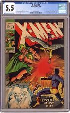 Uncanny X-Men #54 CGC 5.5 1969 4126079002 1st app. Alex Summers (Havok) picture