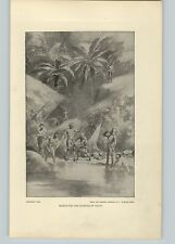 1905 Print American History United States Search For The Fountain Of Youth  picture