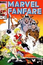 Marvel Fanfare #24 VG 1986 Stock Image Low Grade picture