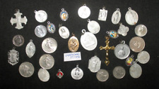 ⭐ Religious Medals, Foreign Coins, Saints, Jesus, 14KT Gold-filled Medal (49J) picture