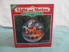 1986 Hallmark Light & Motion Ornament- Village Express - Holiday Magic w/box picture