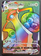 Aegislash Vmax 2020 Voltage Secret Rare Holo Full Art Pokemon Card 190/185 NM picture