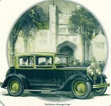 1928 Original Dodge Victory Six Ad. De Lux 4-Pass Coupe Big Pg. Fastest In Class picture