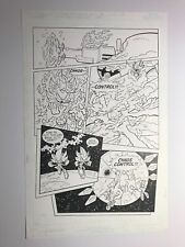 PRIMO:   SONIC Universe #2 pg 19 SUPER SHADOW original art 2009 Yardley & Amash picture