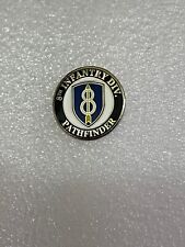 US ARMY 8TH INFANTRY DIVISION DIVISION  HAT PIN  (EE P62462) picture