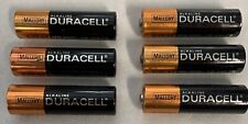 VTG 6 Mallory Duracell Alkaline Batteriess Size AA 1970's picture