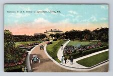Lincoln NE-Nebraska, Entrance U Of N College Of Agriculture, Vintage Postcard picture