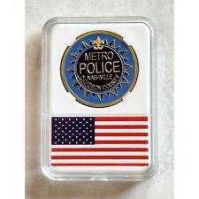Nashville Metro Police Davidson County Challenge Coin With Case picture