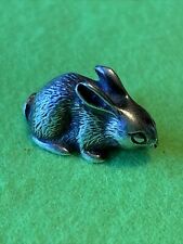Vintage Kirk and Son Hare Rabbit Sterling Silver Miniature picture