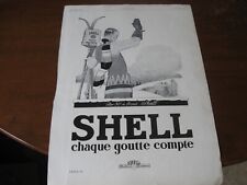 1929 Art Print AD Advertising - RENE VINCENT of SHELL MOTOR OIL CAN w SKIER SKI picture