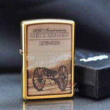 Rare Brass Gettysburg 150th Anniversary  Zippo Lighter picture