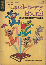 HUCKLEBERRY HOUND #19 CHUCKLEBERRY TALES HANNA-BARBERA  GOLD KEY SILVER-AGE 1963 picture