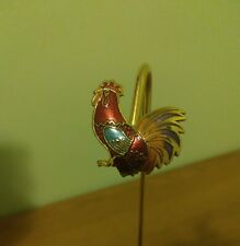 Vintage Metal Rooster Book Mark picture