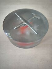 Vintage handmade paperweight aircraft USSR picture