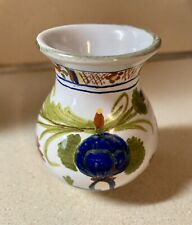 Decorative Miniature Porcelain Vintage  European Vase Hand Painted picture