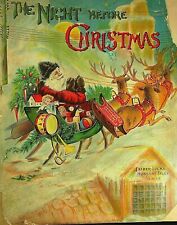 Antique The Night Before Christmas Father Tucks Nursery Tales Series No. 1744  picture